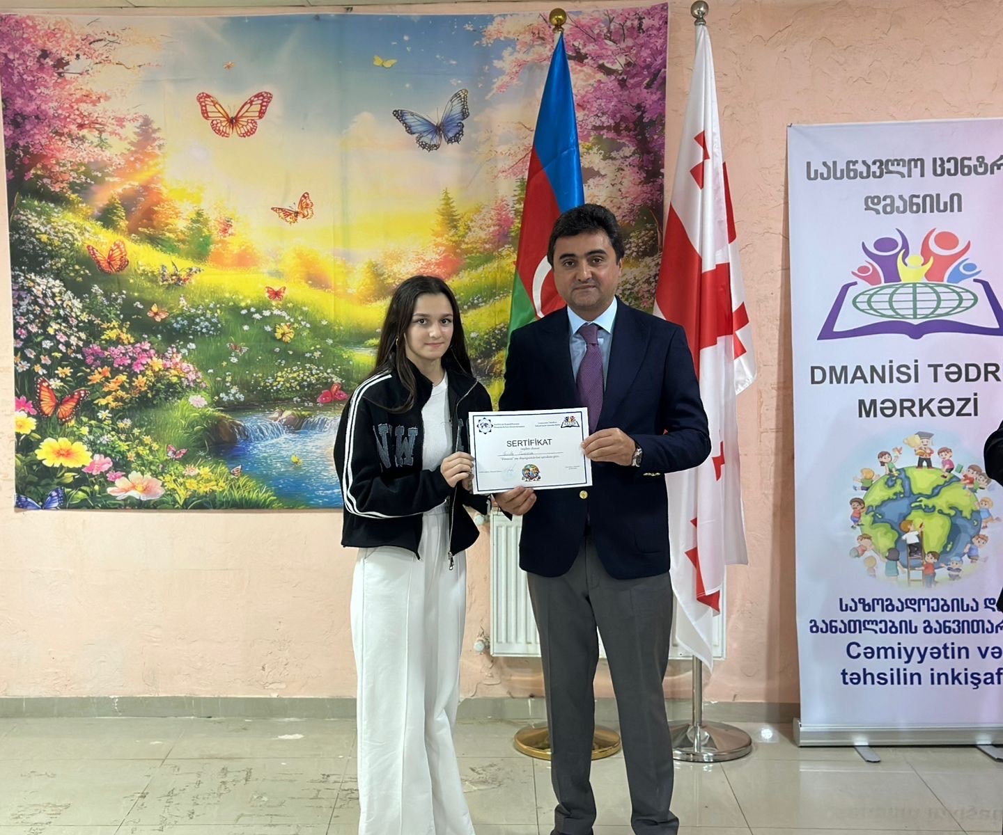 Gürcüstanda yaşayan azərbaycanlı gənclər yay düşərgəsində (FOTO)