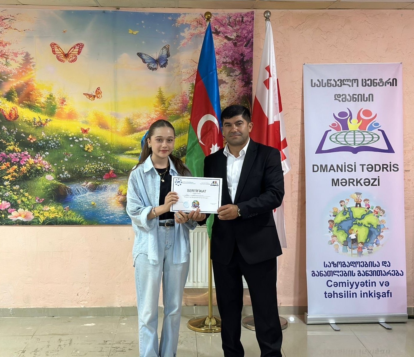 Gürcüstanda yaşayan azərbaycanlı gənclər yay düşərgəsində (FOTO)