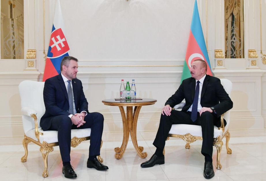 Prezident İlham Əliyev: Azərbaycan-Slovakiya əməkdaşlığının bir sıra sahələrdə genişlənməsi üçün yaxşı imkanlar var