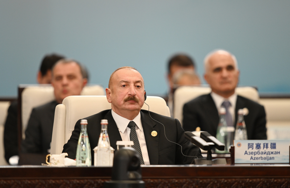 Prezident İlham Əliyev Tiencin şəhərində “ŞƏT plyus” formatında görüşdə çıxış edib (FOTO/VİDEO) (YENİLƏNİB)