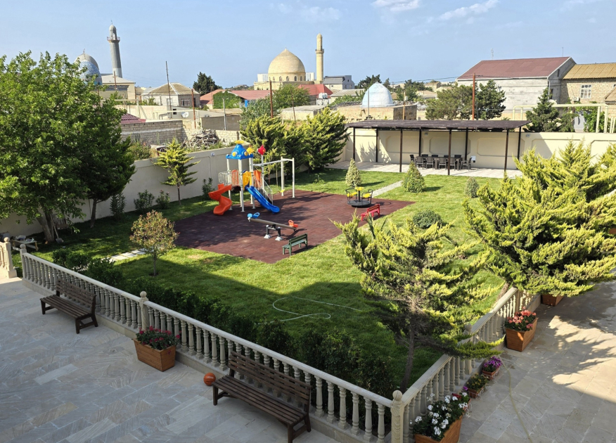 “Tut Əlimdən” Uşaqlar üçün Sosial Reabilitasiya Mərkəzi istifadəyə hazırdır (FOTO)