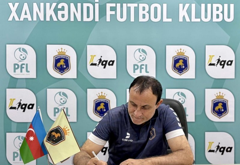 “Xankəndi” FK tanınmış türkiyəli mütəxəssislə müqavilə imzalayıb (FOTO)