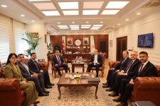 Azərbaycanla Türkiyə arasında əmək və sosial müdafiə sahəsində əməkdaşlıq üzrə Birgə Daimi Komissiyanın iclası keçirilib (FOTO)