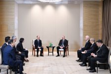 Prezident İlham Əliyev “China National Chemical Engineering” şirkətinin sədri ilə görüşüb (FOTO/VİDEO)