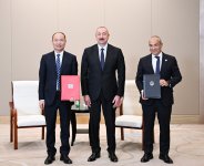 Prezident İlham Əliyev “China National Chemical Engineering” şirkətinin sədri ilə görüşüb (FOTO/VİDEO)