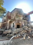 Xankəndidə qondarma rejimin “XİN”inin binasının söküntüsünə başlanılıb (FOTO)