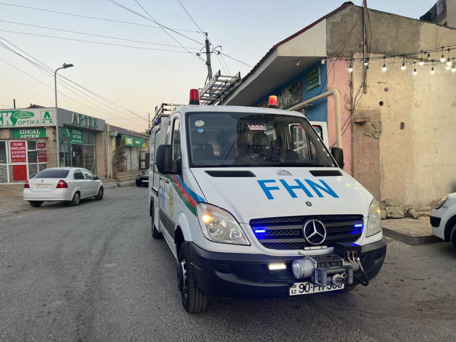 Abşeronda fərdi yaşayış evində yanğın olub, iki nəfərin meyiti aşkar edilib (FOTO) (YENİLƏNİB)