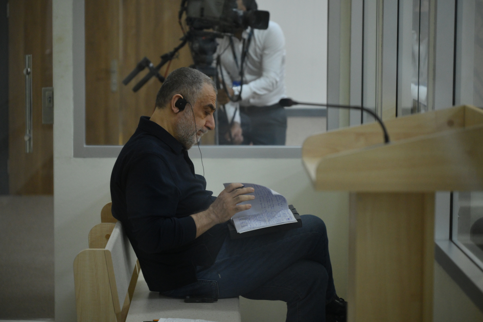 Ruben Vardanyanın məhkəməsi davam etdirilib (FOTO)