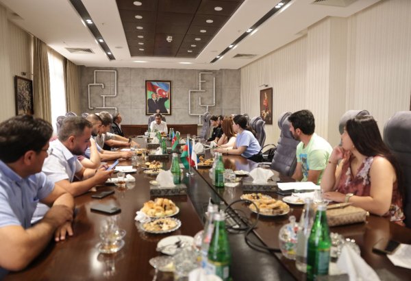 “Azertexnolayn”ın müəssisələrinə mediatur təşkil olunub (FOTO/VİDEO)