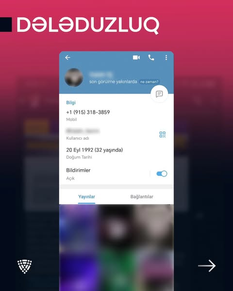 "Telegram" üzərindən yeni dələduzluq halları müşahidə olunmaqdadır - ETX