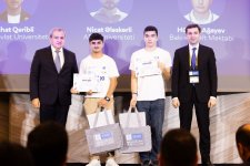 ICPC dünya finalı çərçivəsində “R.M. 90” proqramlaşdırma müsabiqəsinin qalibləri mükafatlandırılıb (FOTO)