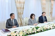 Milli Məclisin sədri Fələstinin Azərbaycandakı səfiri ilə görüşüb (FOTO)