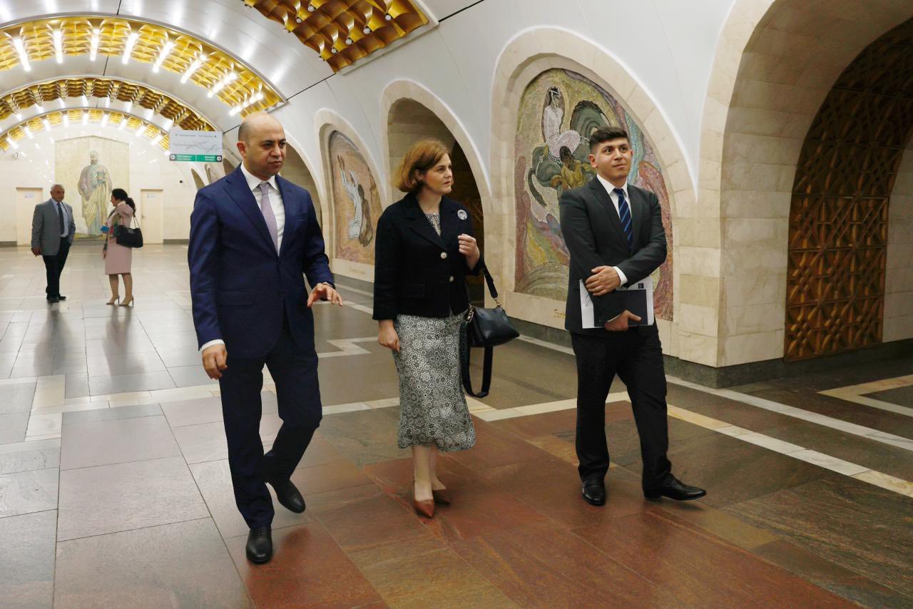 Bakı metrosu ilə AİB arasında əməkdaşlıq perspektivləri müzakirə edilib (FOTO)