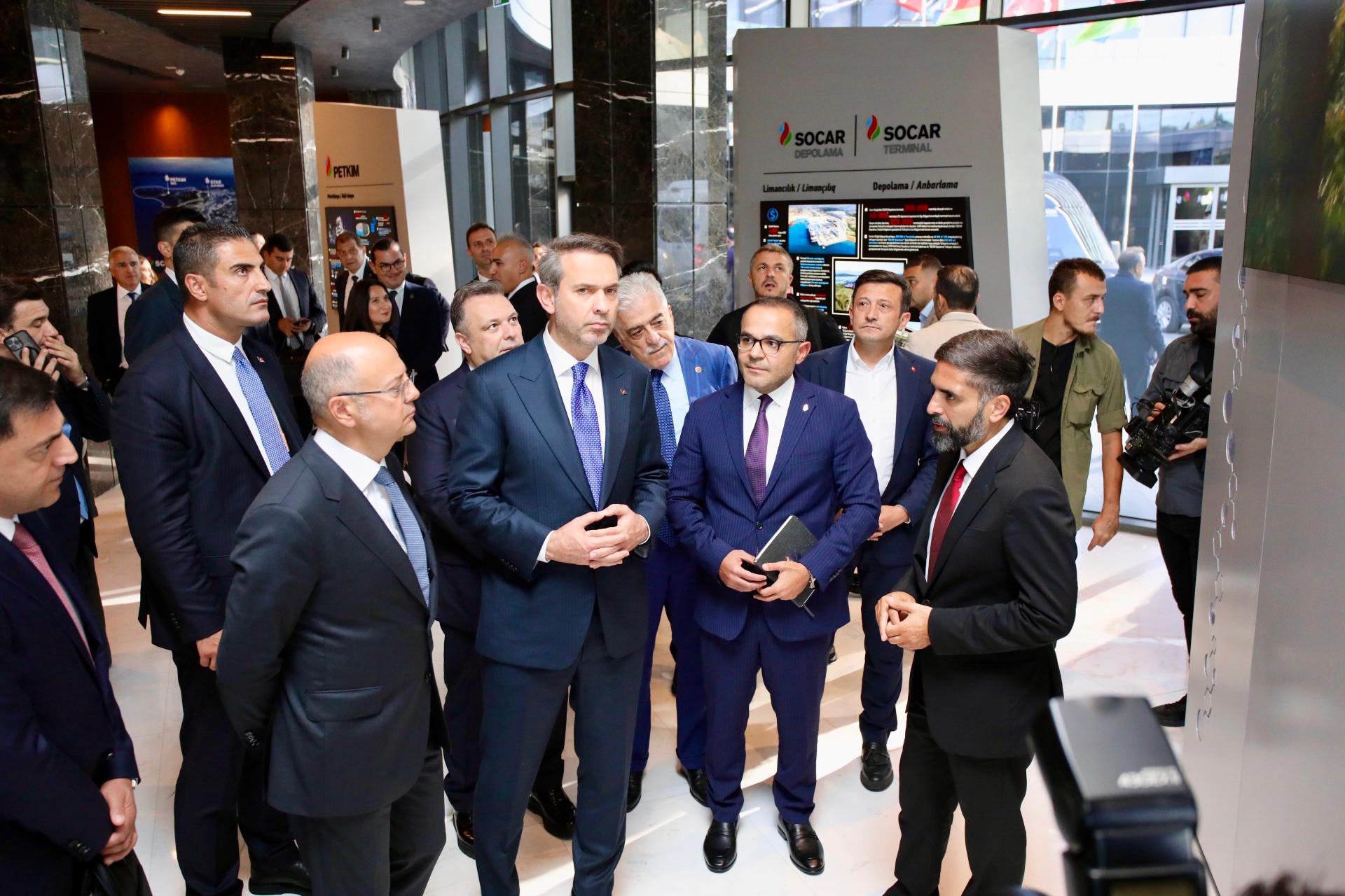 SOCAR-ın Türkiyədəki yeni investisiya planları müzakirə edildi (FOTO)