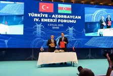 İzmirdə Azərbaycan - Türkiyə IV Enerji Forumu keçirilib (FOTO)
