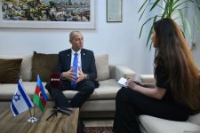 Səfir Ronen Kraus İsrailin Qarabağa investisiyalarının perspektivli istiqamətləri haqqında (Özəl müsahibə) (FOTO)