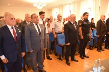 Qusarda “Prezident İlham Əliyev – qələbəmizin memarı, sülhün müəllifi” mövzusunda konfrans keçirilib (FOTO)