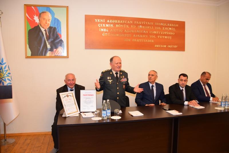 Qusarda “Prezident İlham Əliyev – qələbəmizin memarı, sülhün müəllifi” mövzusunda konfrans keçirilib (FOTO)