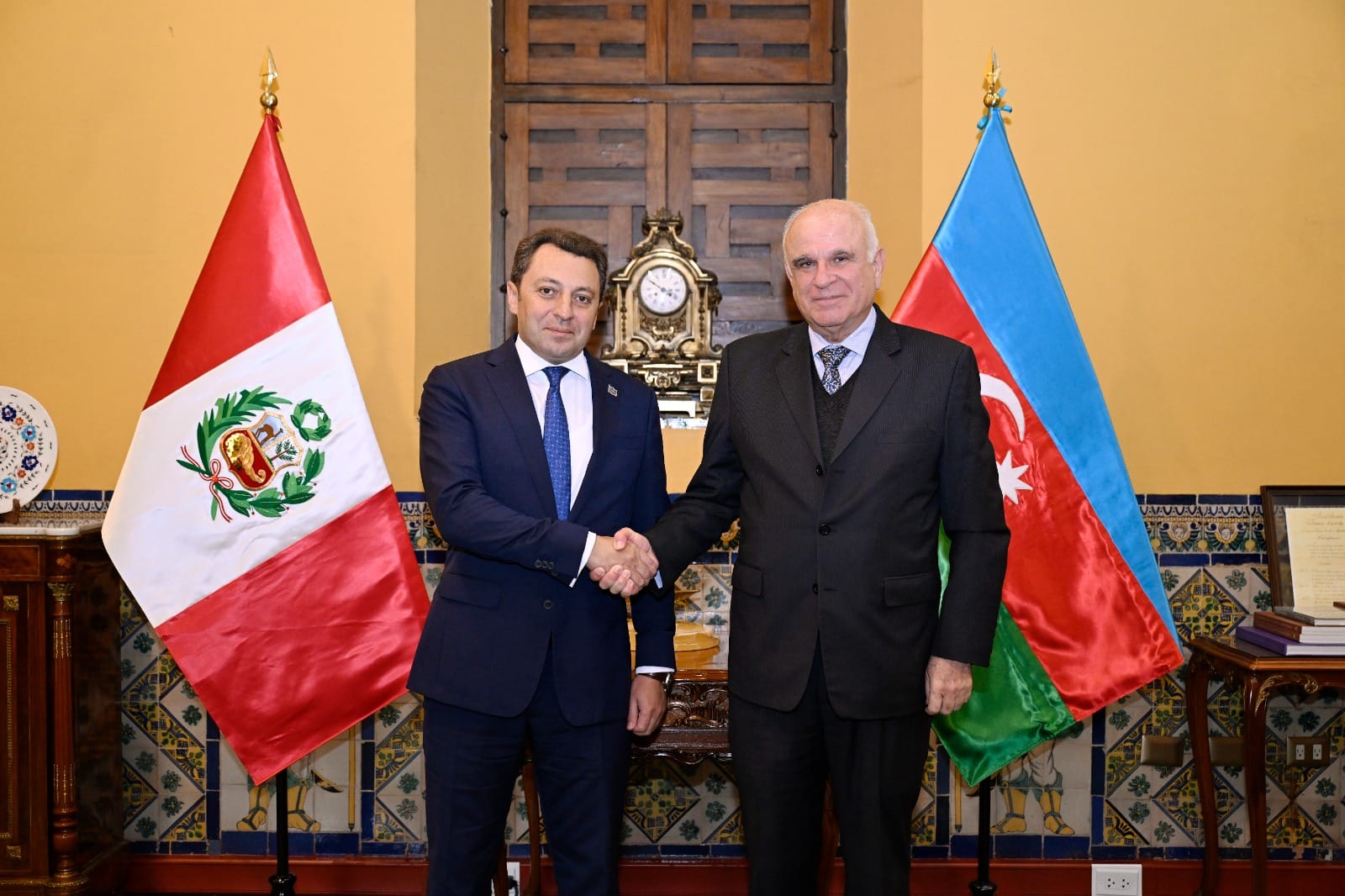 Azərbaycan və Peru arasında ilk siyasi məsləhətləşmələr keçirilib (FOTO)