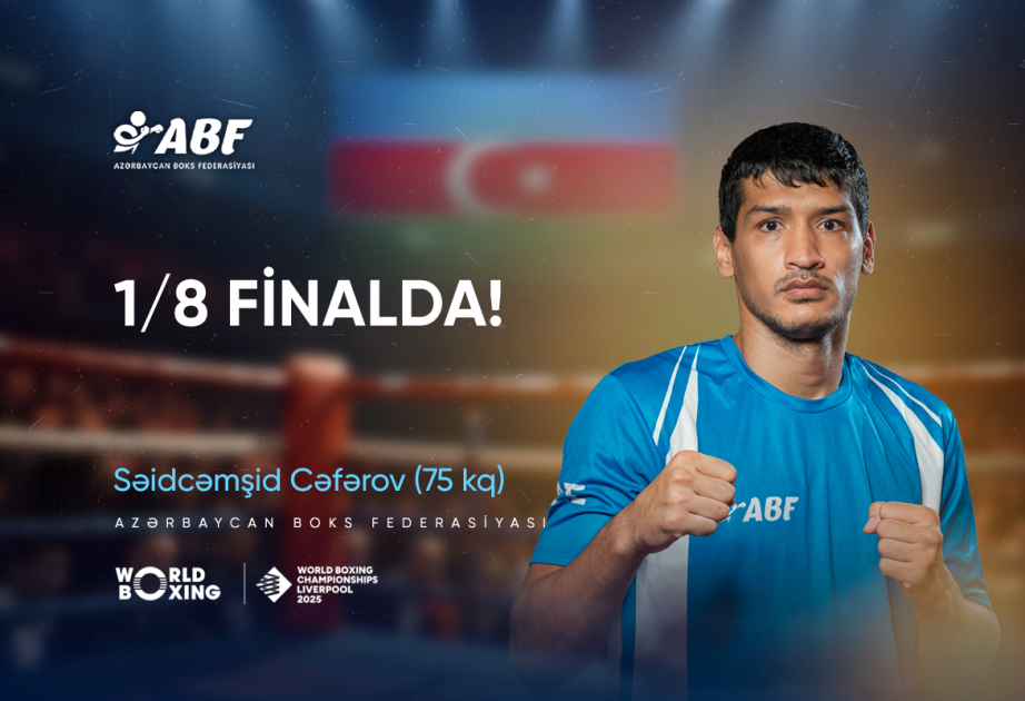 Azərbaycan boksçusu dünya çempionatında 1/8 finala yüksəlib