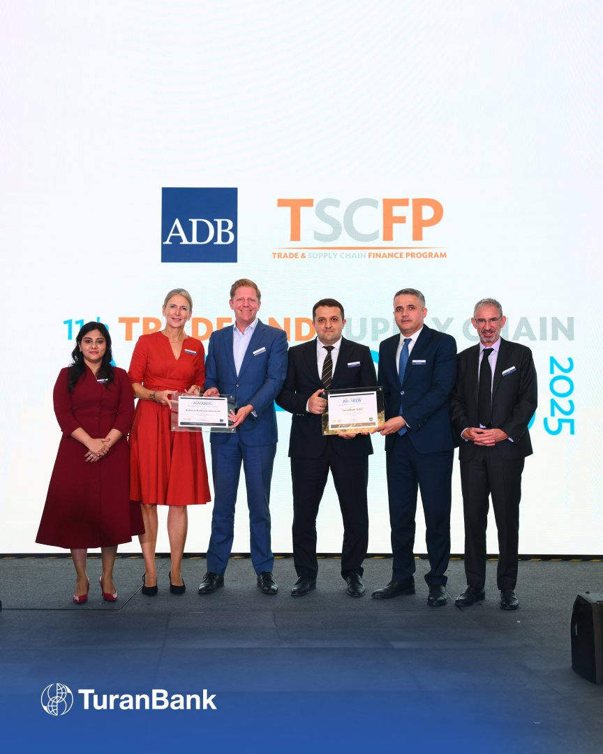TuranBank “Ən yaxşı KOS maliyyələşməsi layihəsi” nominasiyası üzrə beynəlxalq mükafata layiq görülüb