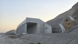 Horadiz-Ağbənd dəmir yolunun tikintisi üzrə işlər davam etdirilir (FOTOREPORTAJ)