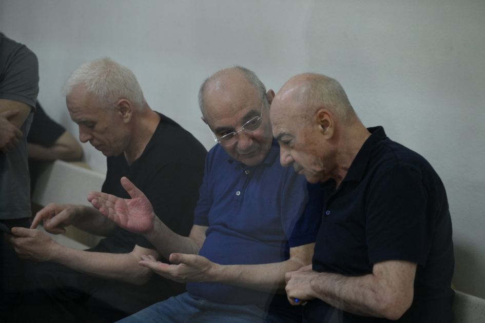 Bir sıra cinayətlərdə ittiham olunan Ermənistan vətəndaşlarının ibtidai istintaqa ifadələrinin məhkəmədə elan olunması başa çatıb (FOTO)