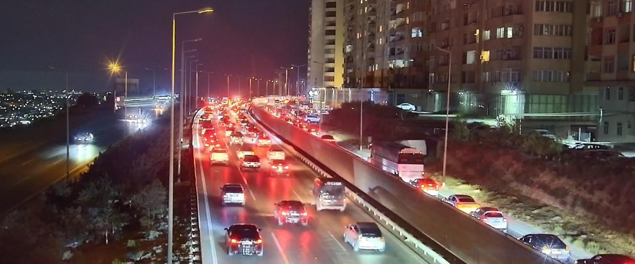 Bakı Kənar Dairəvi yolda qəza (FOTO/VİDEO) (YENİLƏNİB)