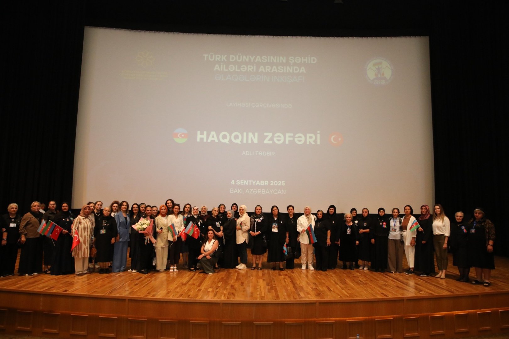 Nizami Kino Mərkəzində “Haqqın Zəfəri” tədbiri keçirilib (FOTO)