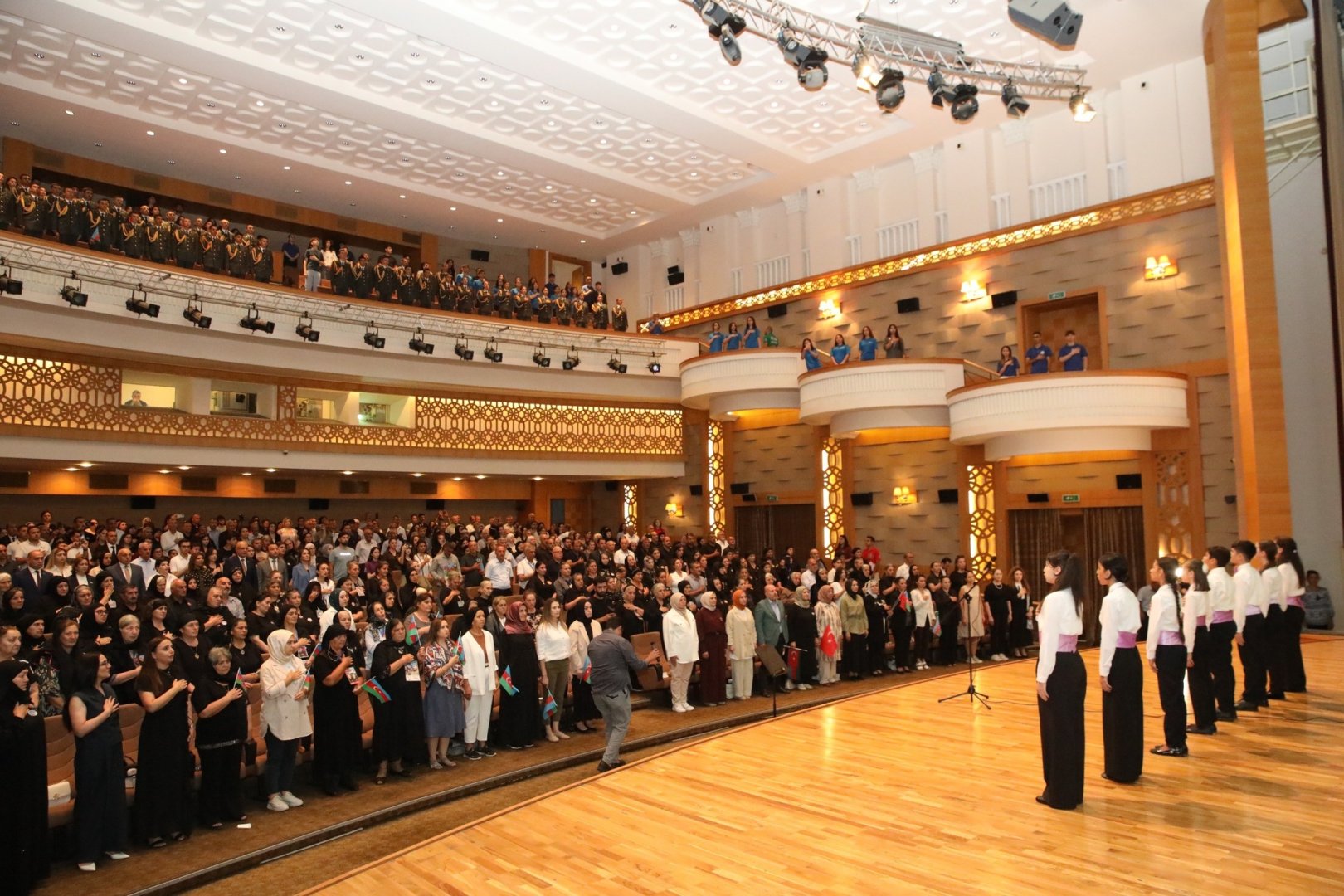 Nizami Kino Mərkəzində “Haqqın Zəfəri” tədbiri keçirilib (FOTO)