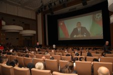 Nizami Kino Mərkəzində “Haqqın Zəfəri” tədbiri keçirilib (FOTO)