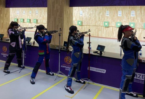 Gəncədə III MDB Oyunlarına test xarakteri daşıyan güllə atıcılığı üzrə çempionat keçirilir (FOTO)