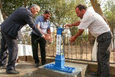 "Coca-Cola" Fondunun dəstəyi ilə Mərzəndiyə kəndinə su çəkilib (FOTO)