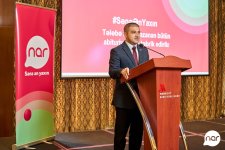“Nar” ilin ən uğurlu abituriyentlərini mükafatlandırdı (FOTO)