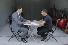 Oğuzda özünüməşğulluq proqramı çərçivəsində ilk klaster müəssisə istifadəyə verilib (FOTO)