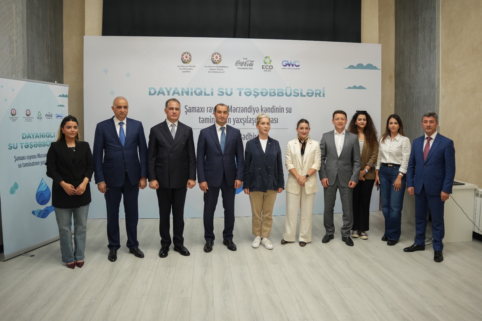 "Coca-Cola" Fondunun dəstəyi ilə Mərzəndiyə kəndinə su çəkilib (FOTO)