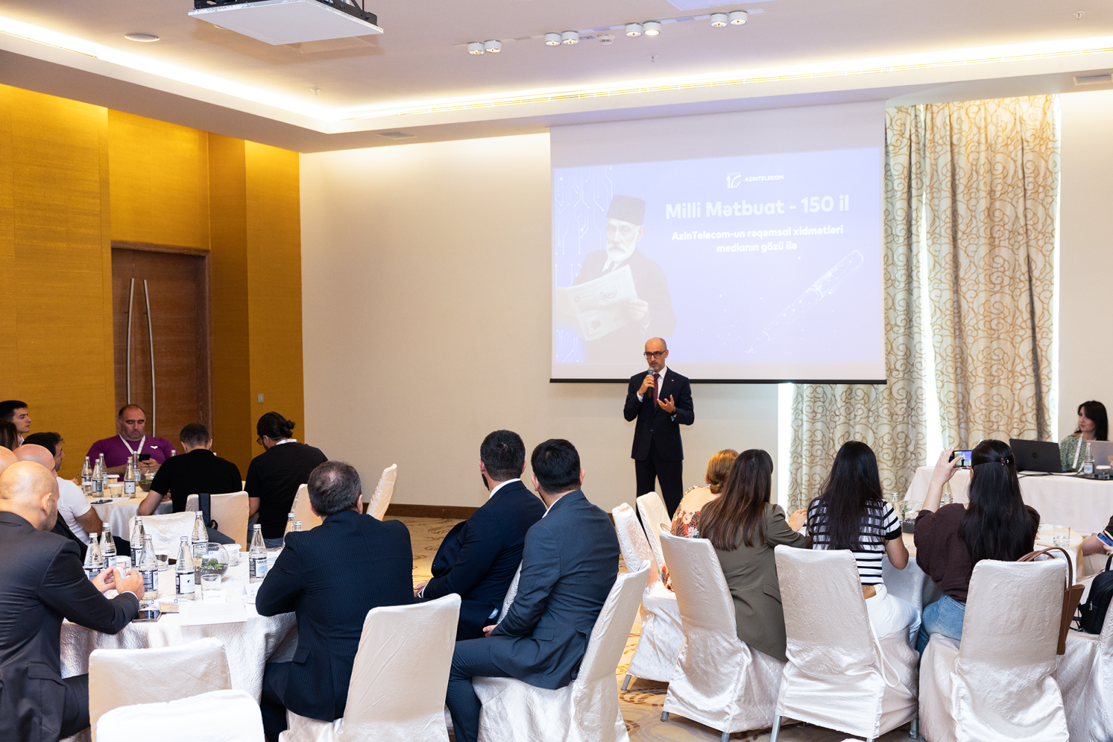 “AzInTelecom” media nümayəndələri üçün təlim təşkil edib (FOTO)
