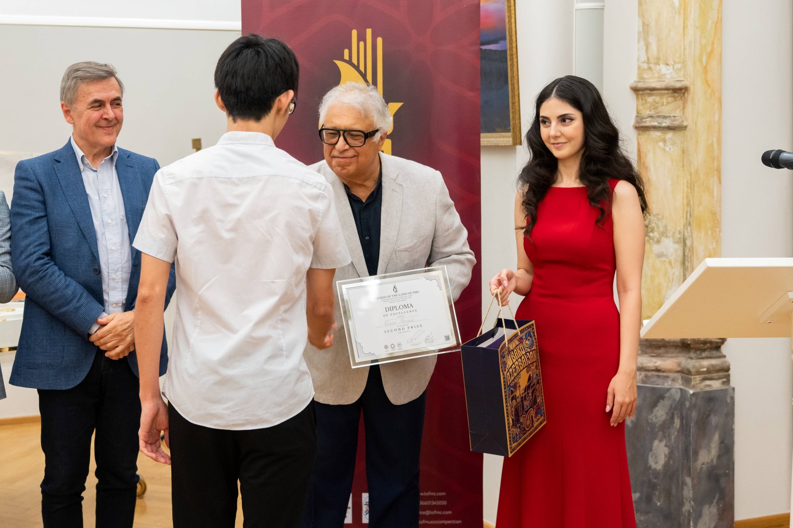 Üzeyir Hacıbəylinin 140 illiyinə həsr olunan beynəlxalq piano müsabiqəsi başa çatıb (FOTO)