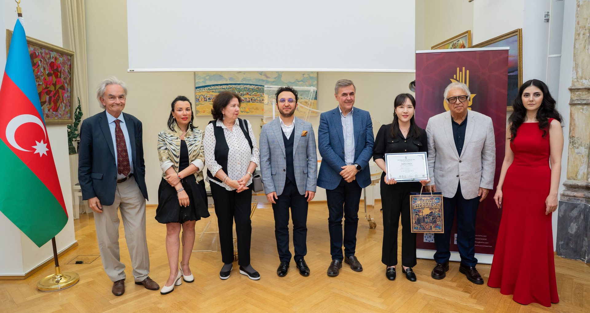 Üzeyir Hacıbəylinin 140 illiyinə həsr olunan beynəlxalq piano müsabiqəsi başa çatıb (FOTO)