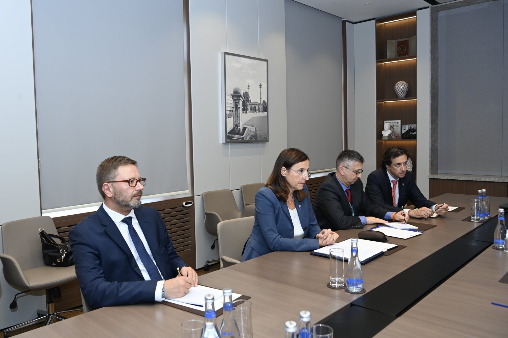 Ceyhun Bayramov Avropa İttifaqının Azərbaycandakı Nümayəndəliyinin yeni təyin olunmuş rəhbəri ilə görüşüb (FOTO)