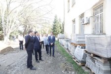 Xudatda Heydər Əliyev adına park əsaslı təmir edilir (FOTO)