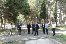 Xudatda Heydər Əliyev adına park əsaslı təmir edilir (FOTO)