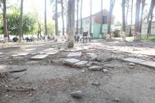 Xudatda Heydər Əliyev adına park əsaslı təmir edilir (FOTO)
