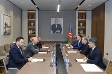Ceyhun Bayramov Misirin ölkəmizdəki yeni səfiri ilə regional və beynəlxalq vəziyyəti müzakirə edib (FOTO)