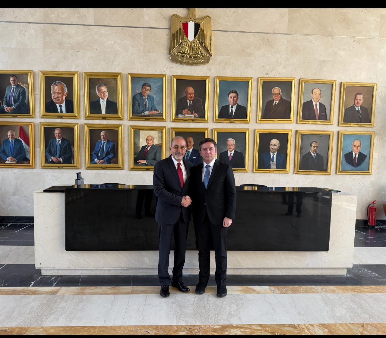 Yalçın Rəfiyev Misirdə səfərdə olub (FOTO)