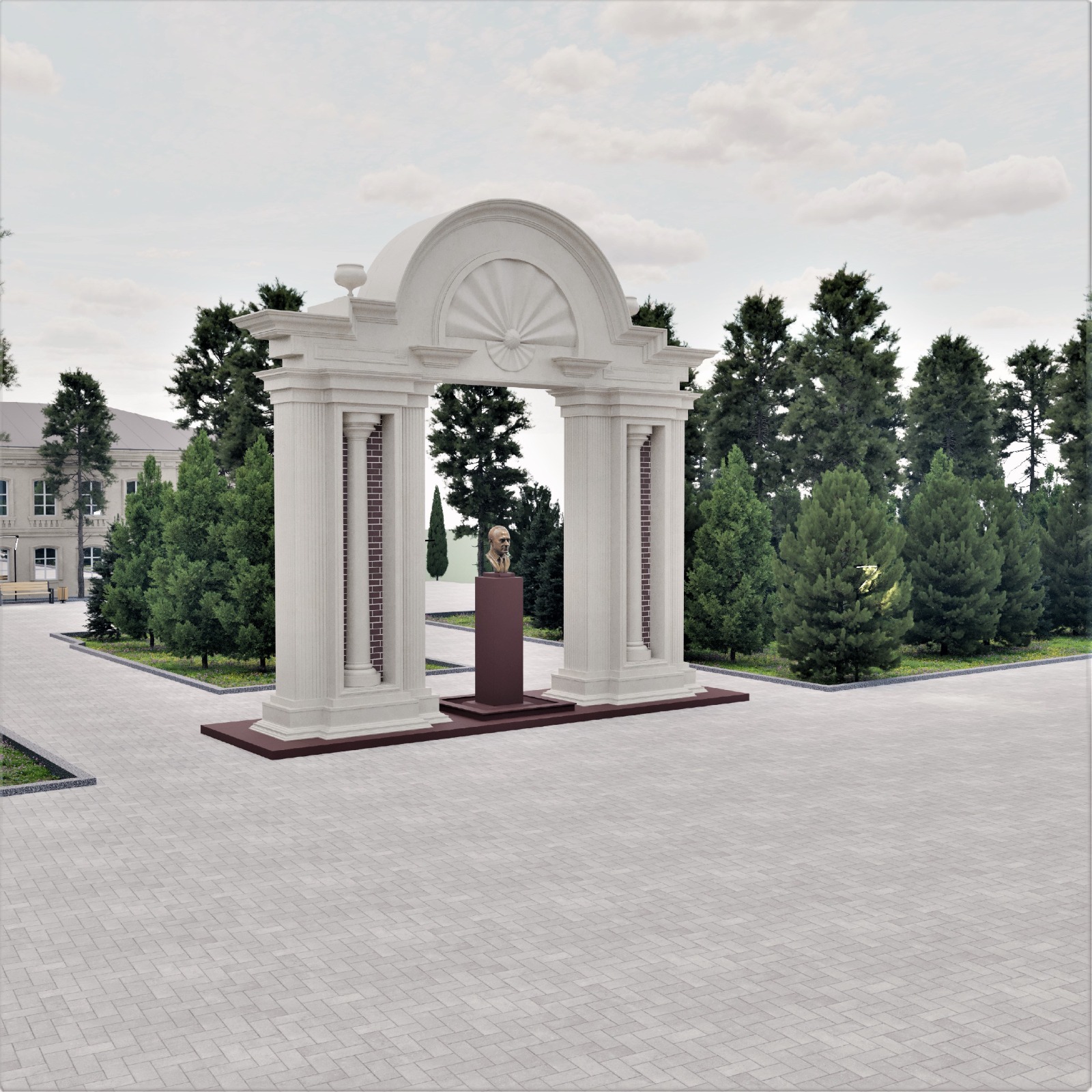 Xudatda Heydər Əliyev adına park əsaslı təmir edilir (FOTO)