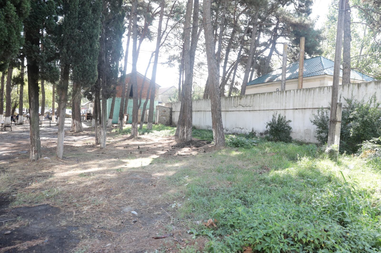Xudatda Heydər Əliyev adına park əsaslı təmir edilir (FOTO)