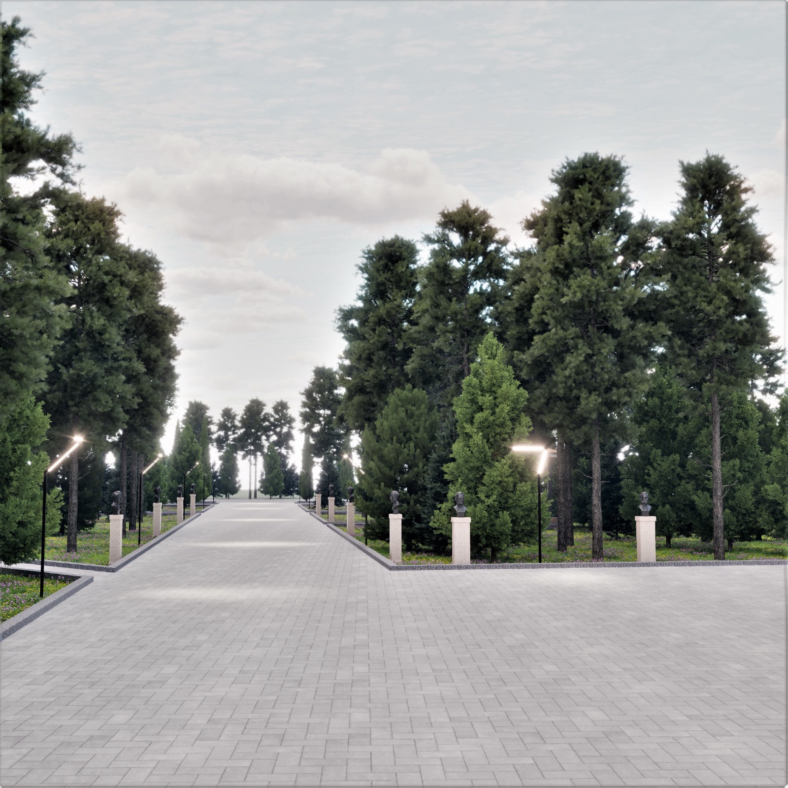 Xudatda Heydər Əliyev adına park əsaslı təmir edilir (FOTO)