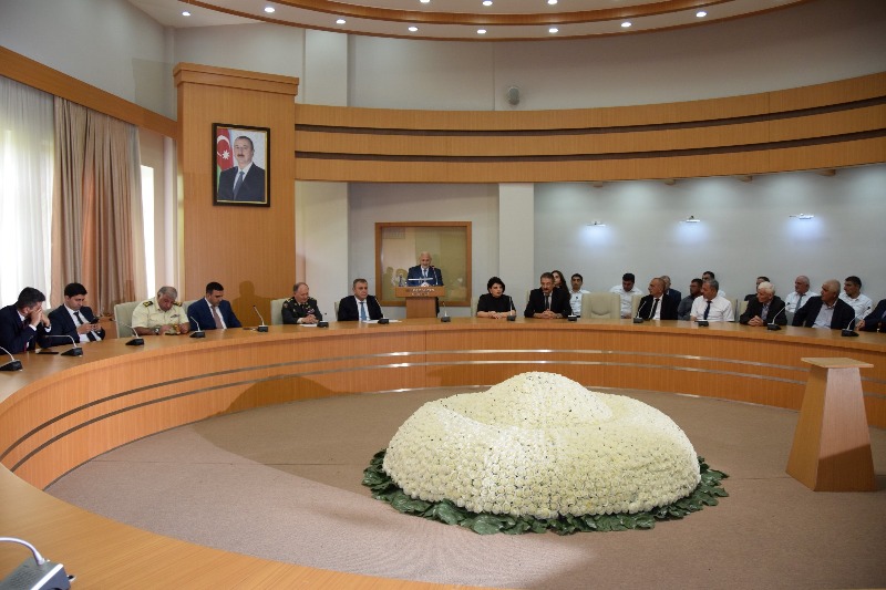Zaqatala rayonunda “İlham Əliyev – qələbəmizin memarı, sülhün müəllifi” mövzusunda konfrans keçirilib (FOTO)