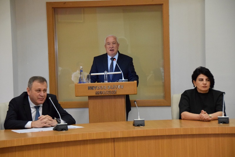 Zaqatala rayonunda “İlham Əliyev – qələbəmizin memarı, sülhün müəllifi” mövzusunda konfrans keçirilib (FOTO)